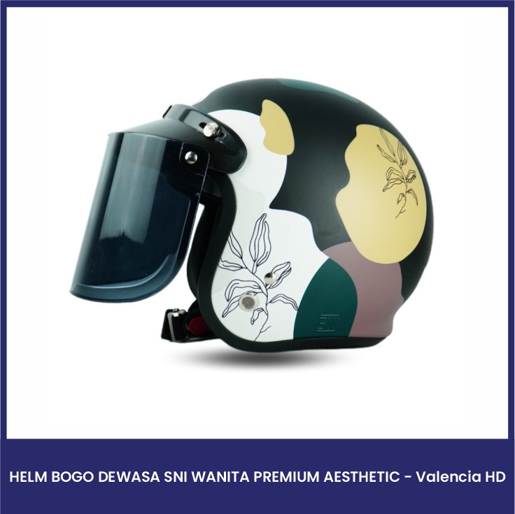 HELM BOGO DEWASA SNI WANITA PREMIUM AESTHETIC