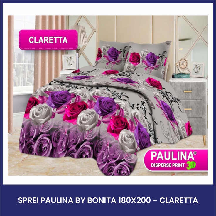 SPREI PAULINA BY BONITA 180x200 - Pilih tipe varian Sprei