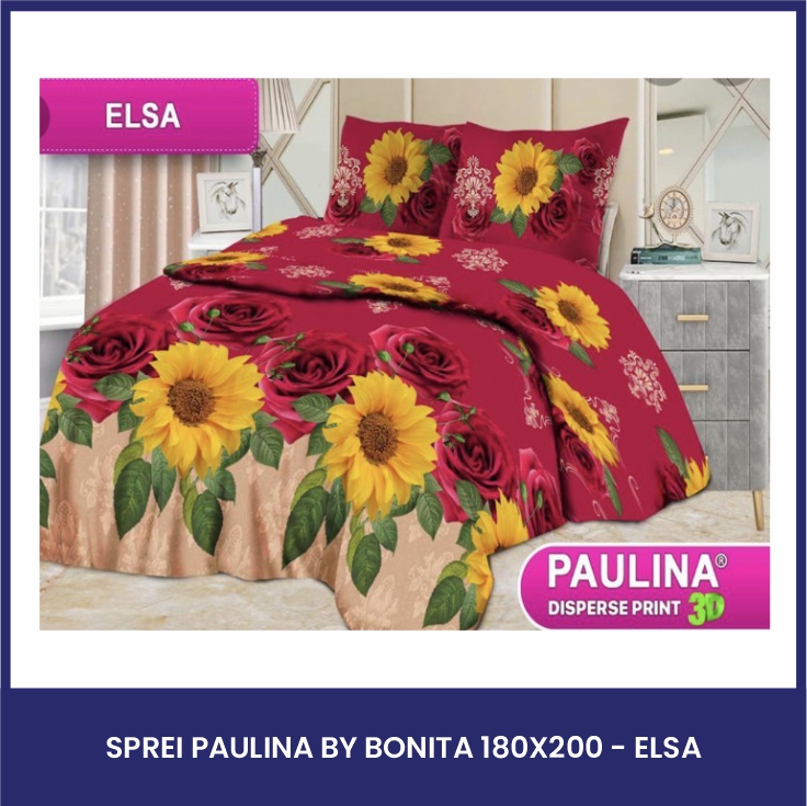 SPREI PAULINA BY BONITA 180x200 - Pilih tipe varian Sprei