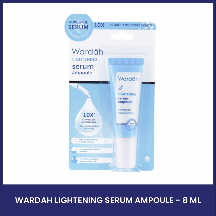 Wardah Lightening Serum Ampoule - 8 ML