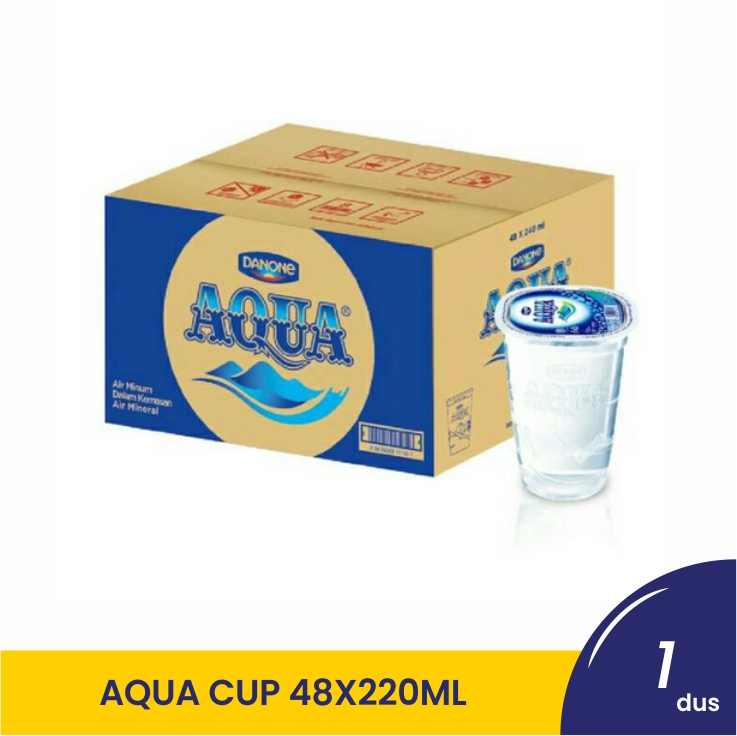 AQUA CUP 48X220ML