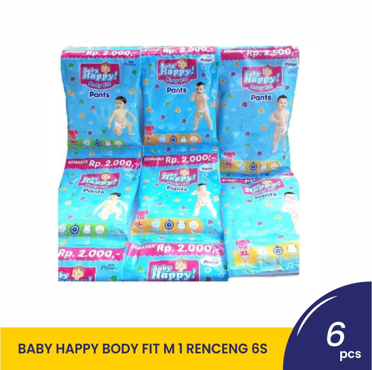 BABY HAPPY BODY FIT (M) RCG 6S