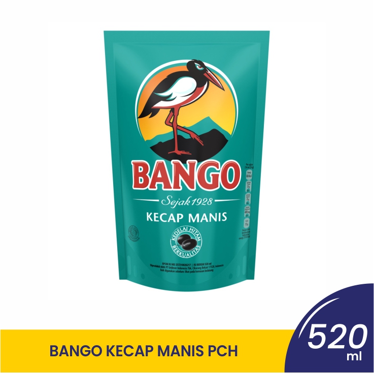 BANGO KECAP MANIS PCH 520ML