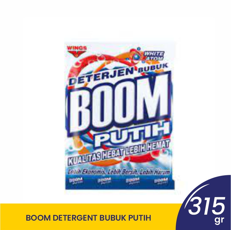 BOOM DETERGENT BUBUK PUTIH 315GR