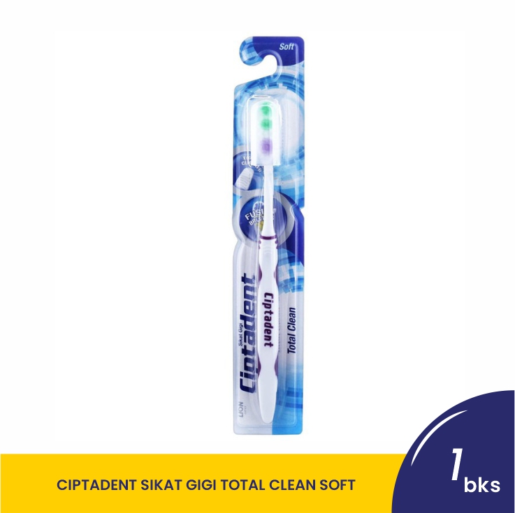 CIPTADENT SIKAT GIGI TOTAL CLEAN SOFT