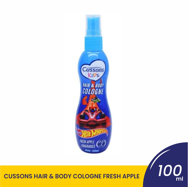 CUSSONS HAIR &amp; BODY COLOGNE FRESH APPLE 100ML