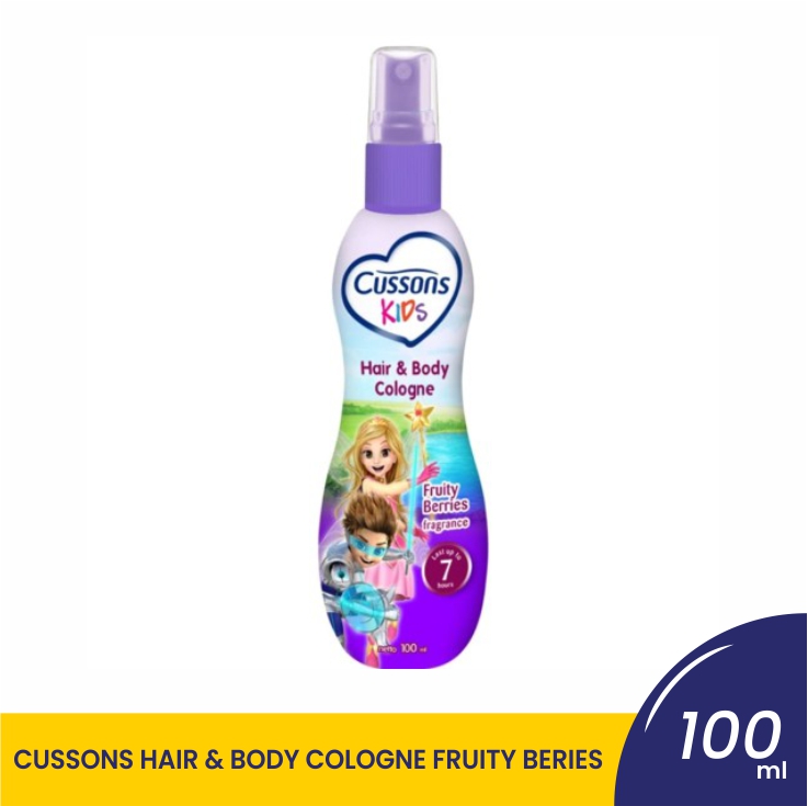 CUSSONS HAIR &amp; BODY COLOGNE FRUITY BERIES 100ML