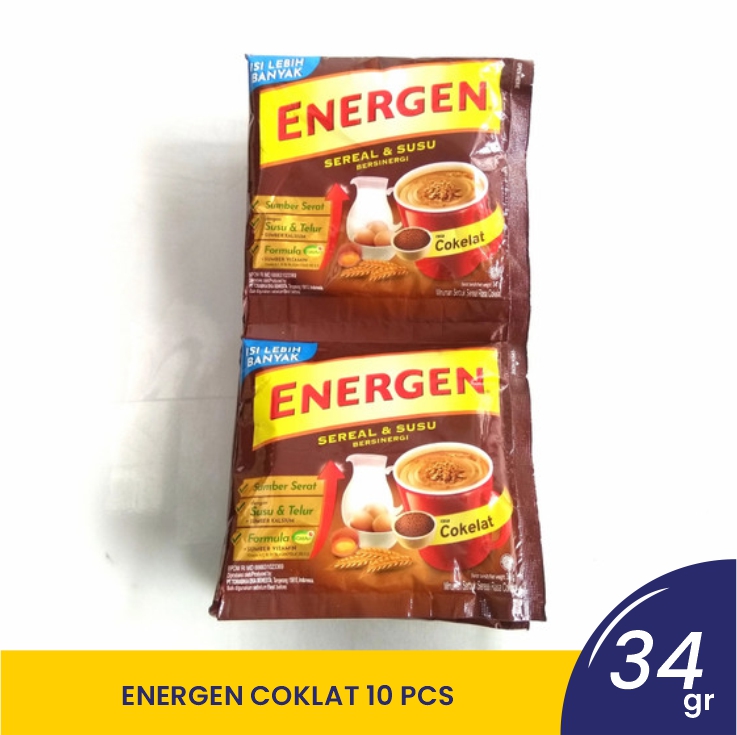 ENERGEN COKLAT RCG 10X34GR