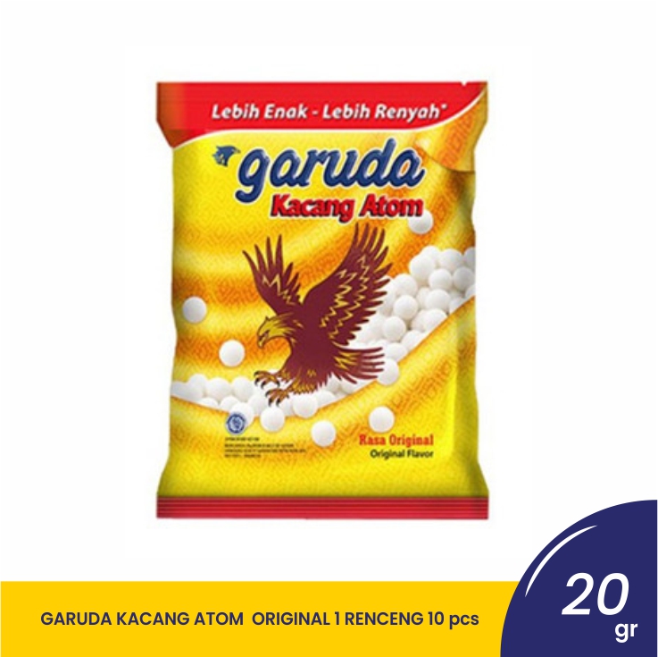 GARUDA KACANG ATOM  ORIGINAL RCG-10X20GR