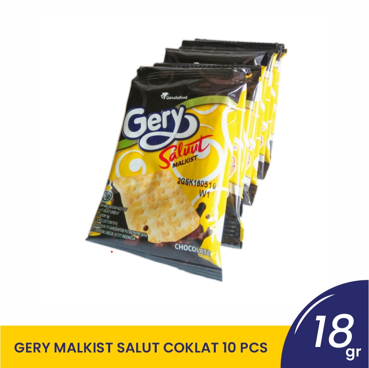 GERY MALKIST SALUT COKLAT RCG-10X18GR