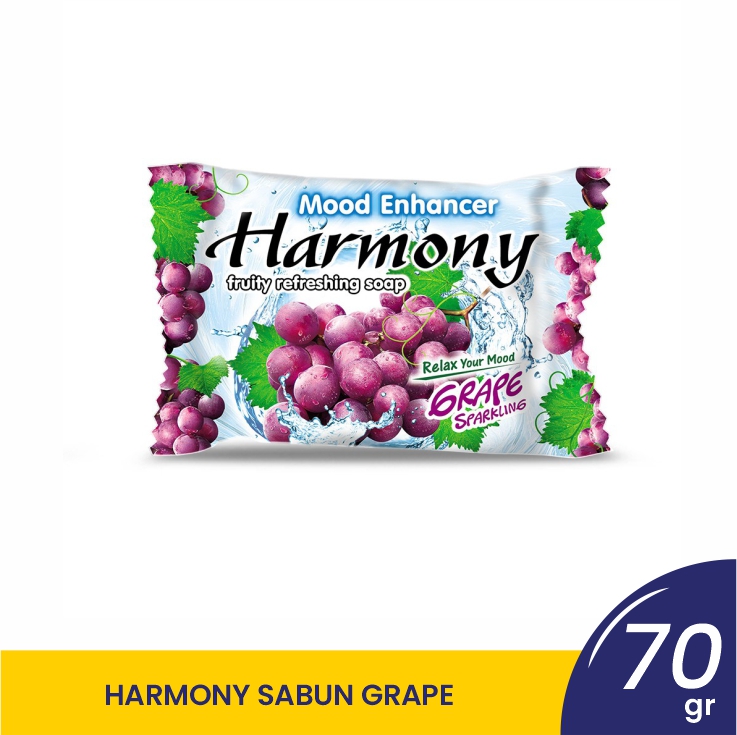 HARMONY SABUN GRAPE 70GR