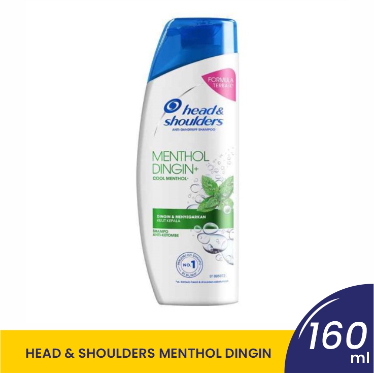 HEAD &amp; SHOULDERS MENTHOL DINGIN 160ML