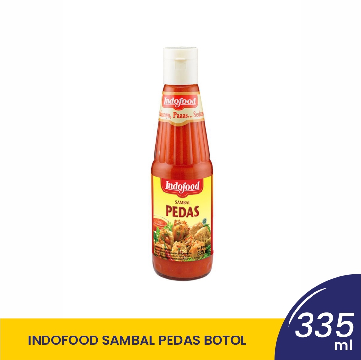 INDOFOOD SAMBAL PEDAS BTL 335ML