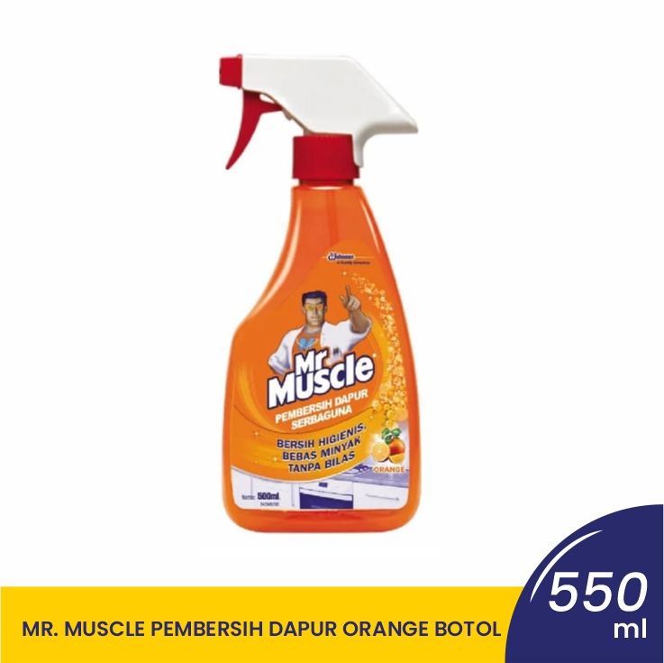 MR. MUSCLE PEMBERSIH DAPUR ORANGE BTL 500ML