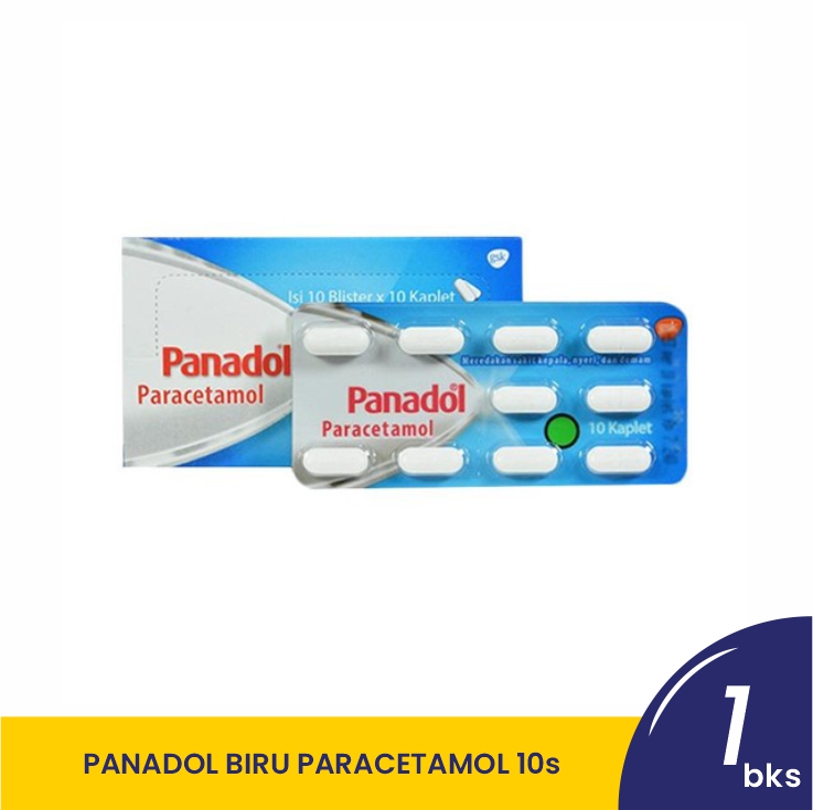 PANADOL BIRU PARACETAMOL 10s