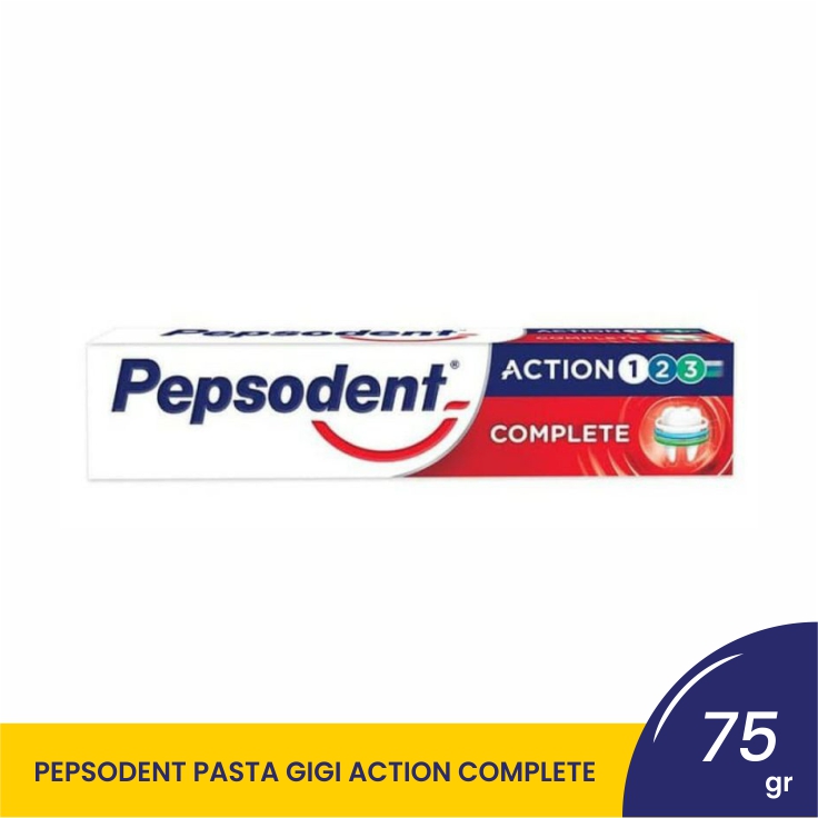 PEPSODENT PASTA GIGI ACTION COMPLETE 75GR