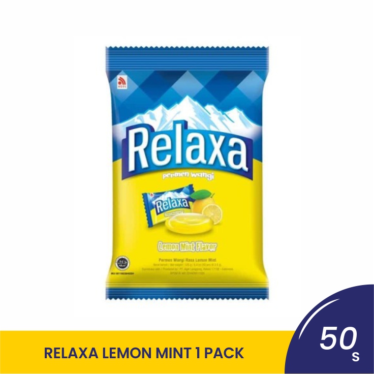 RELAXA LEMON MINT 50X2,5GR