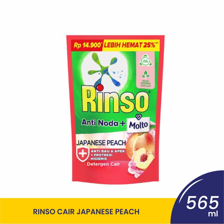 RINSO CAIR JAPANESE PEACH 565ML