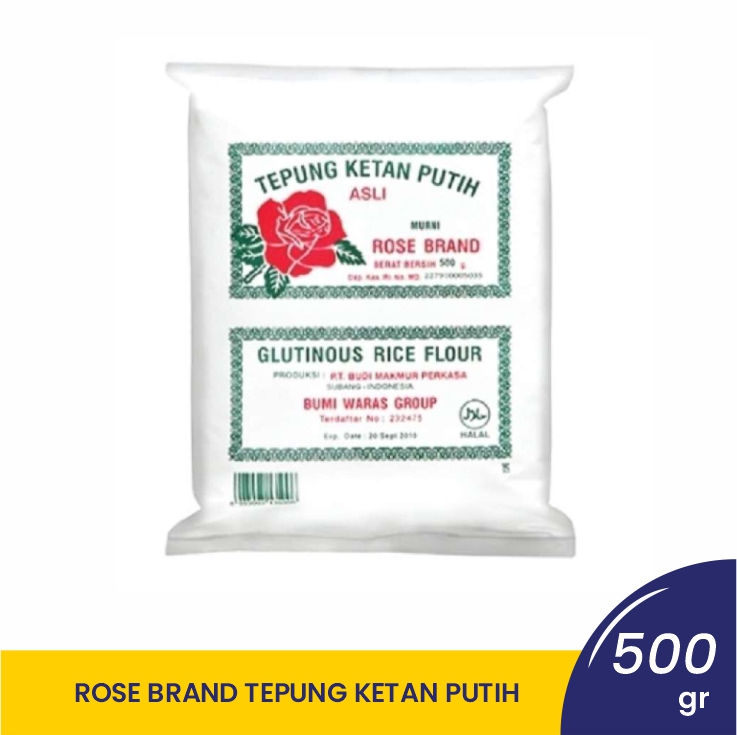 ROSE BRAND TEPUNG KETAN PUTIH 500GR