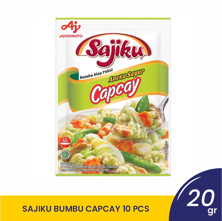 SAJIKU BUMBU CAPCAY RCG-10X20GR