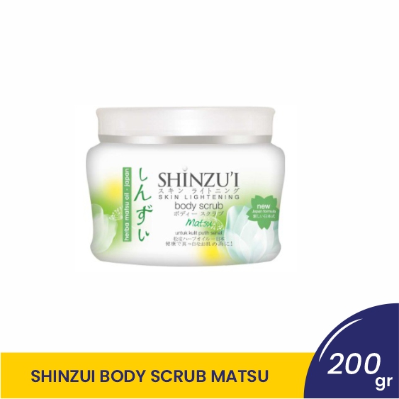 SHINZUI BODY SCRUB MATSU 200GR