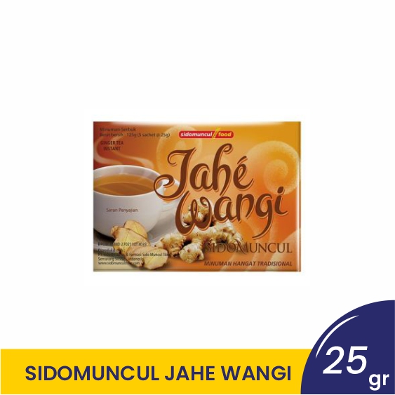 SIDOMUNCUL JAHE WANGI 5X25GR