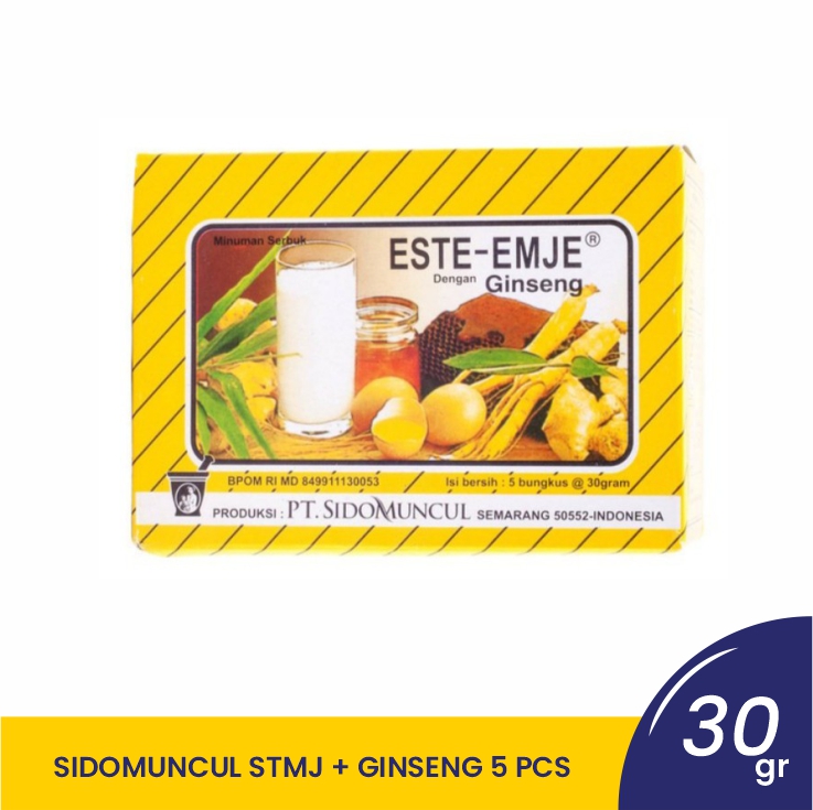 SIDOMUNCUL STMJ + GINGSENG 5X30GR