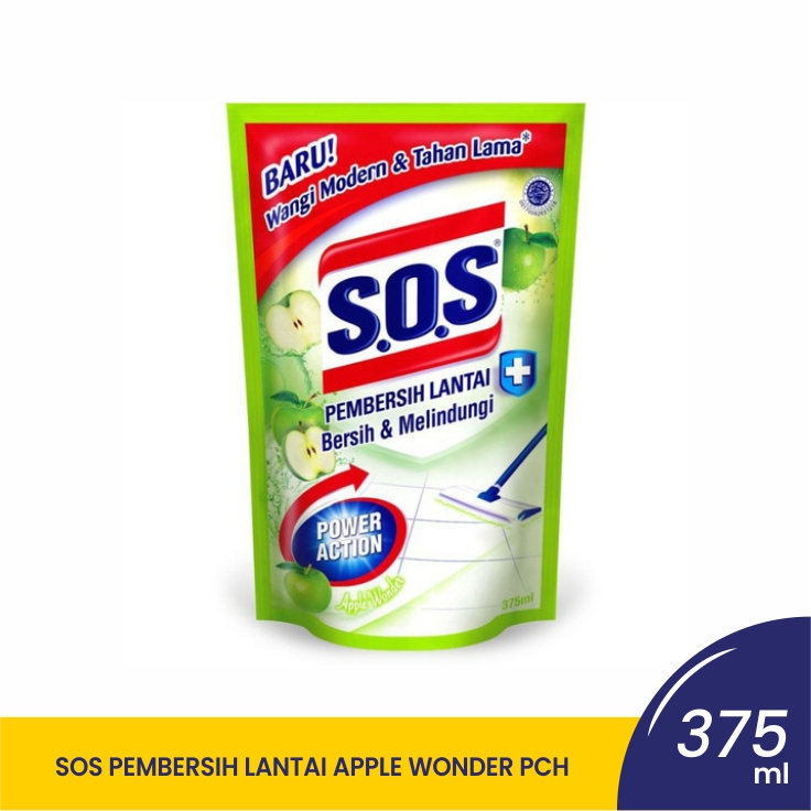 SOS PEMBERSIH LANTAI APPLE WONDER PCH 375ML