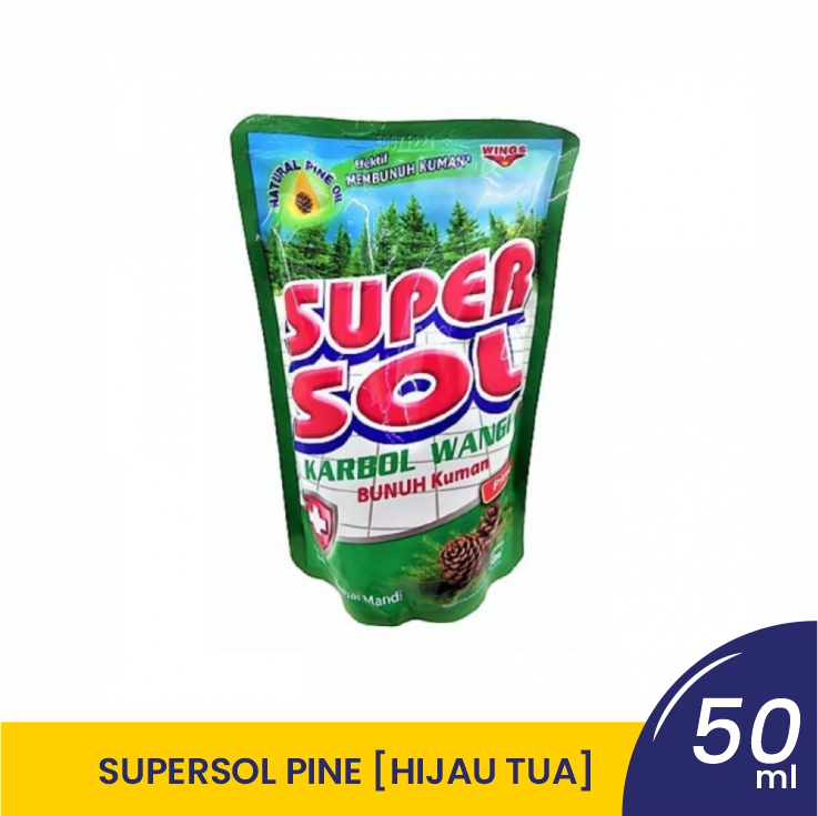 SUPERSOL PINE [HIJAU TUA] 50ML