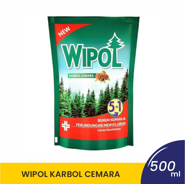 WIPOL KARBOL CEMARA 500ML