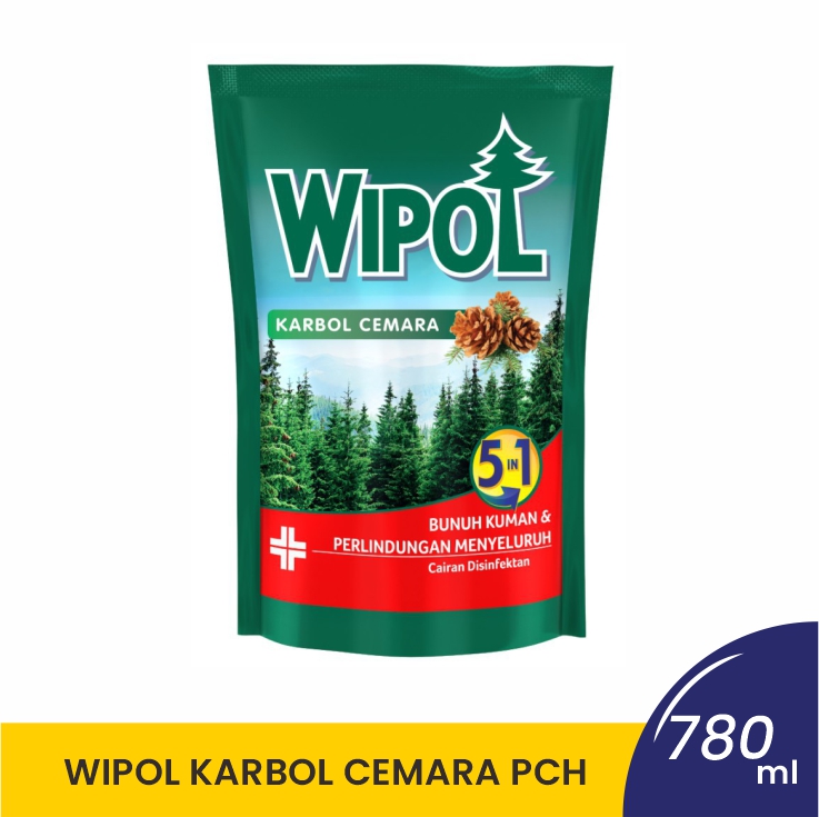 WIPOL KARBOL CEMARA PCH 780ML