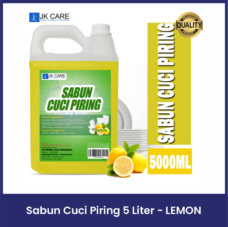 LEMON Sabun Cuci Piring 5 Liter