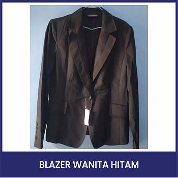 Blazer wanita Hitam