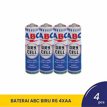 BATERAI ABC BIRU R6 4XAA