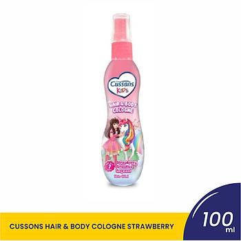 CUSSONS HAIR & BODY COLOGNE STRAWBERRY 100ML