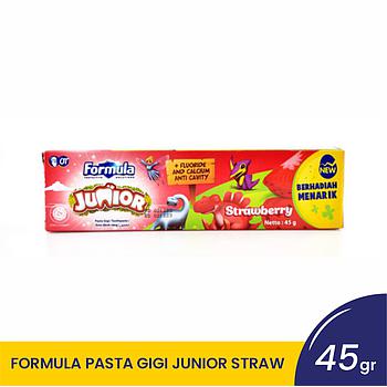 FORMULA PASTA GIGI JUNIOR STRAW 45GR