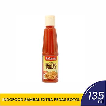 INDOFOOD SAMBAL EKTRA PEDAS BTL 135 ML