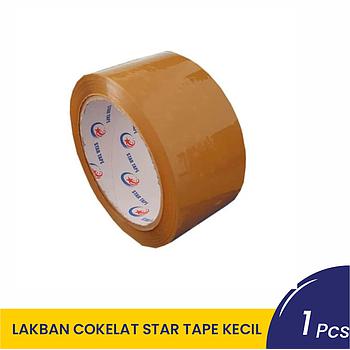 LAKBAN COKELAT STAR TAPE KECIL