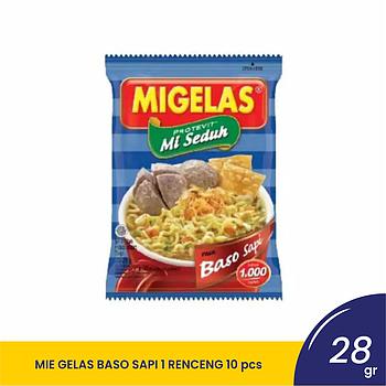 MIE GELAS BASO SAPI [2+1] 10X28GR