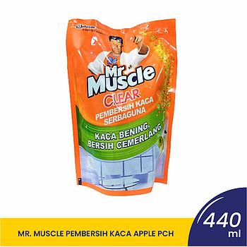 MR. MUSCLE PEMBERSIH KACA APPLE PCH 440ML