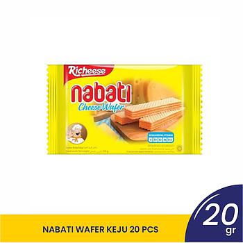 NABATI WAFER (1000) KEJU 20X20GR