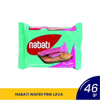 NABATI WAFER (2000) PINK LAVA 46GR