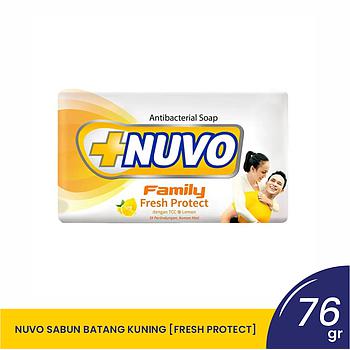 NUVO SABUN BATANG KUNING [FRESH PROTECT]  76GR