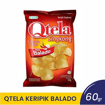 QTELA KERIPIK BALADO 60 GR