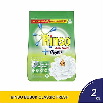 RINSO BUBUK CLASSIC FRESH 2KG