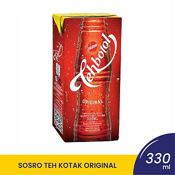 SOSRO TEH KOTAK ORIGINAL 330ML