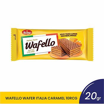 WAFELLO WAFER ITALIA CARAMREL RCG-10X20,5GR