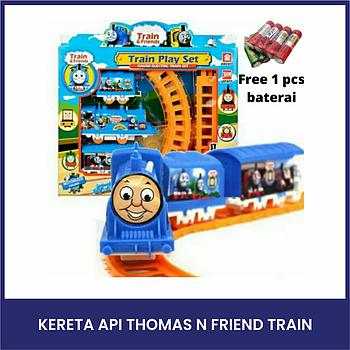 Kereta api thomas n friend train set mainan anak elektrik