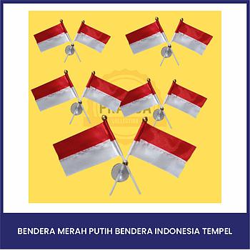 Bendera merah putih bendera Indonesia TEMPEL