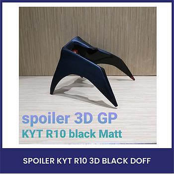 spoiler KYT R10 3D black dof